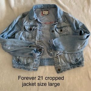 Cropped Jean jacket